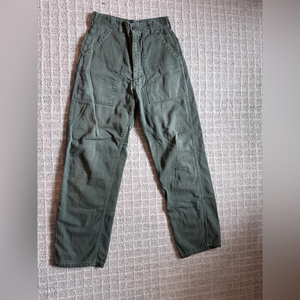 Super High Waisted Vintage Cargo Pants